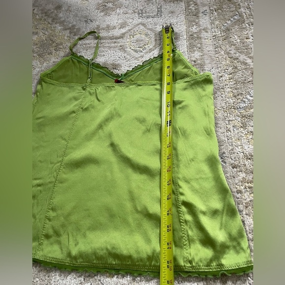 Luisa Cerano Chartreuse Silk Cami - Picture 10 of 10